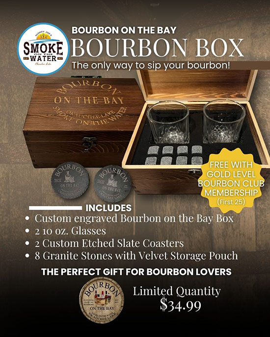 Free Bourbon on the Bay Box